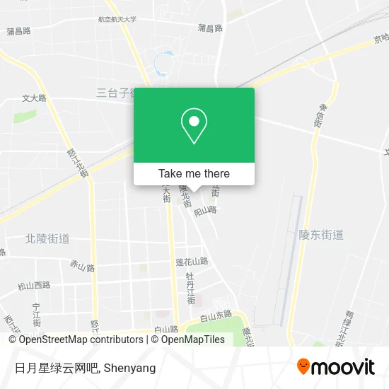 日月星绿云网吧 map