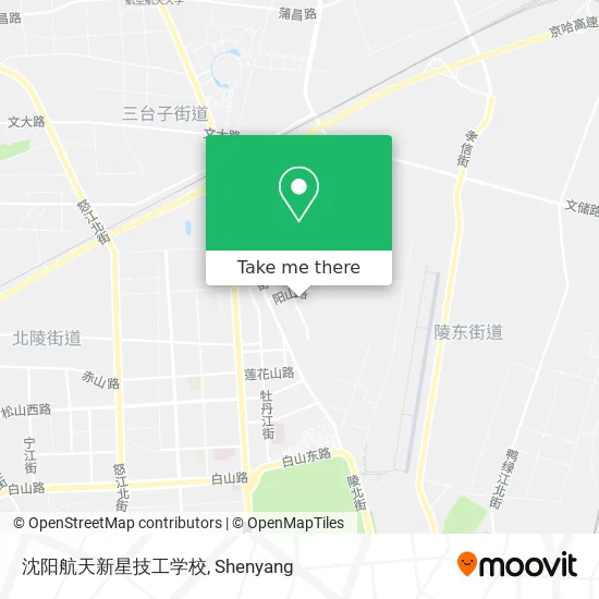 沈阳航天新星技工学校 map
