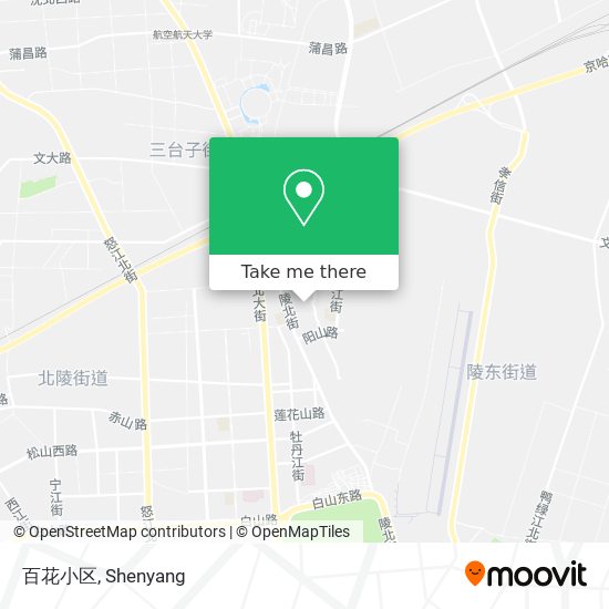 百花小区 map