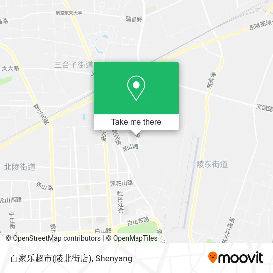 百家乐超市(陵北街店) map
