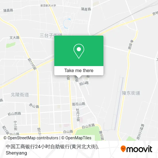 中国工商银行24小时自助银行(黄河北大街) map