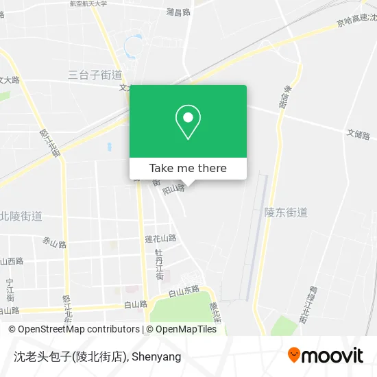 沈老头包子(陵北街店) map