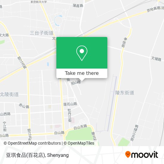 亚琪食品(百花店) map