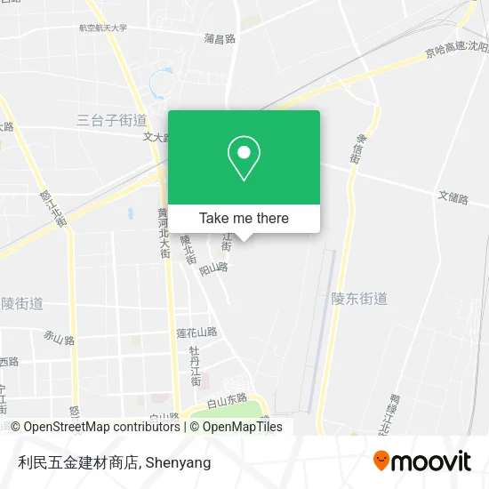 利民五金建材商店 map