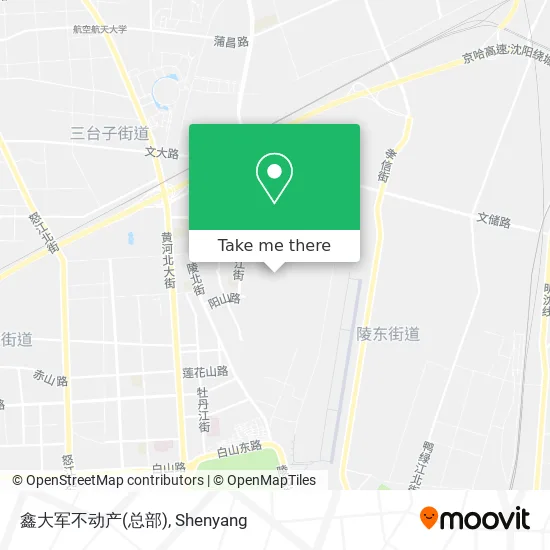 鑫大军不动产(总部) map