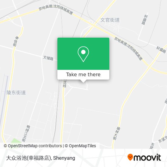 大众浴池(幸福路店) map