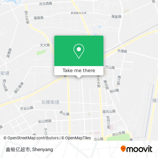 鑫银亿超市 map
