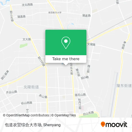 包道农贸综合大市场 map