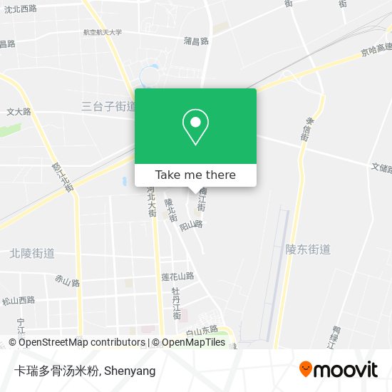 卡瑞多骨汤米粉 map