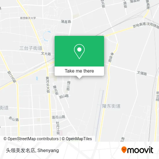 头领美发名店 map
