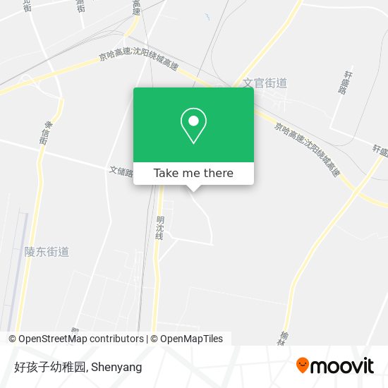 好孩子幼稚园 map