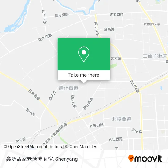 鑫源孟家老汤抻面馆 map