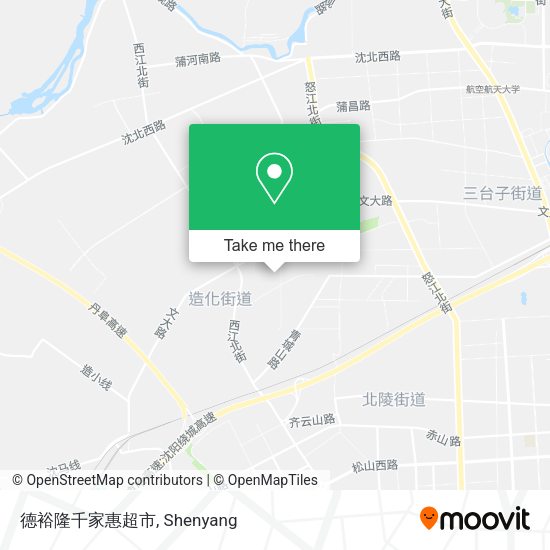 德裕隆千家惠超市 map