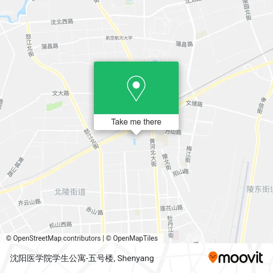 沈阳医学院学生公寓-五号楼 map