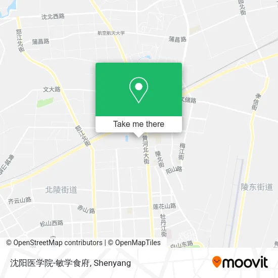 沈阳医学院-敏学食府 map