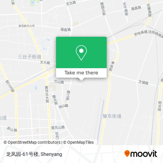 龙凤园-61号楼 map