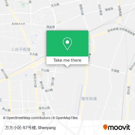 万方小区-57号楼 map