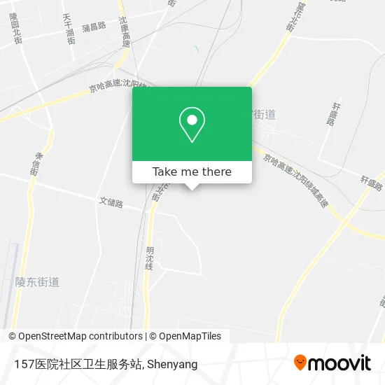 157医院社区卫生服务站 map