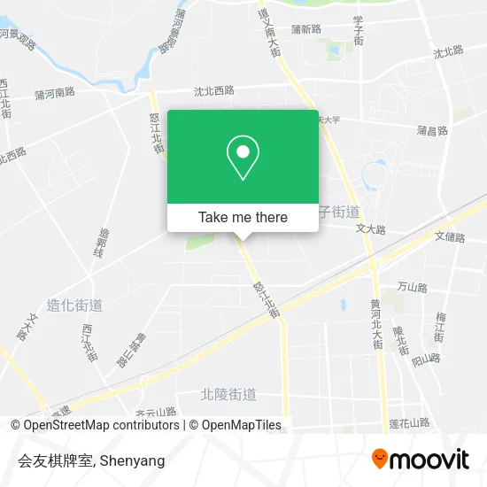 会友棋牌室 map