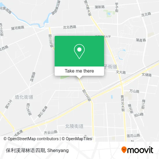 保利溪湖林语四期 map