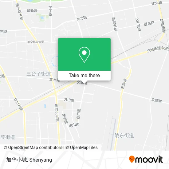 加华小城 map