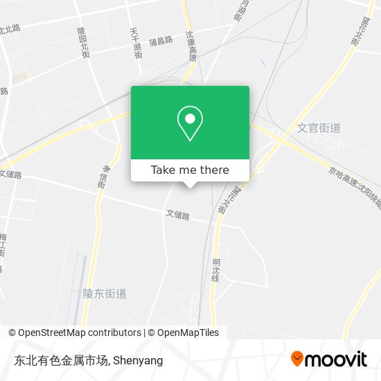 东北有色金属市场 map
