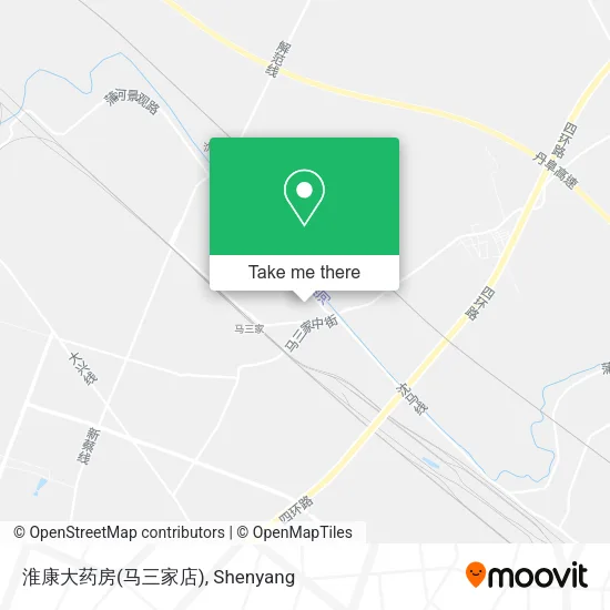 淮康大药房(马三家店) map
