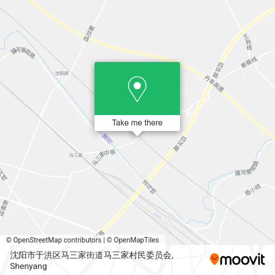 沈阳市于洪区马三家街道马三家村民委员会 map