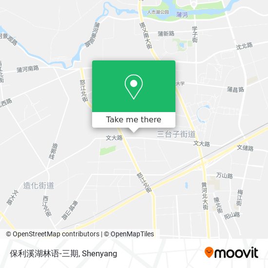 保利溪湖林语-三期 map