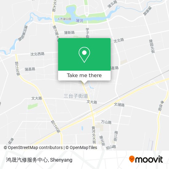 鸿晟汽修服务中心 map