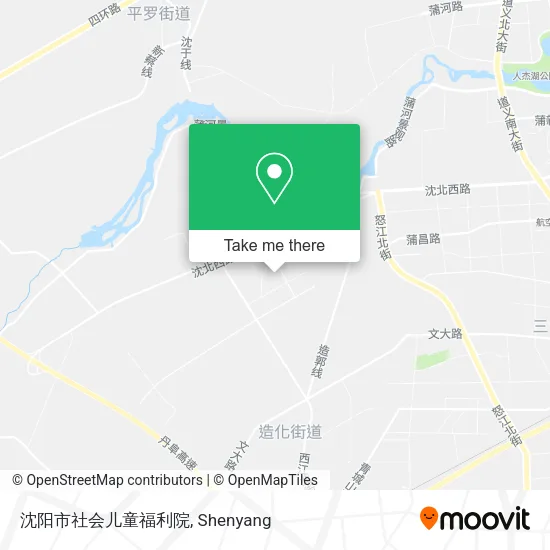 沈阳市社会儿童福利院 map