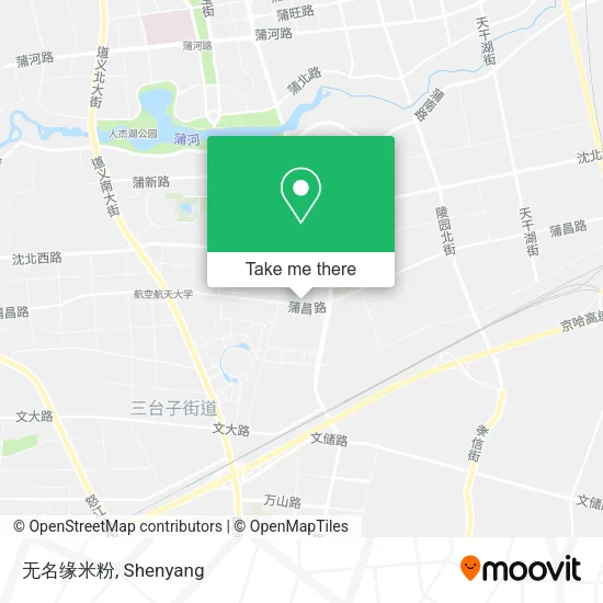 无名缘米粉 map
