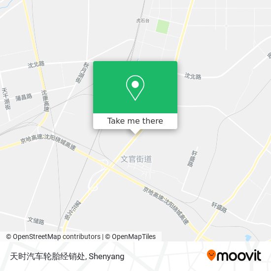 天时汽车轮胎经销处 map