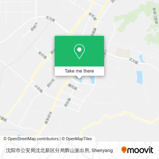 沈阳市公安局沈北新区分局辉山派出所 map