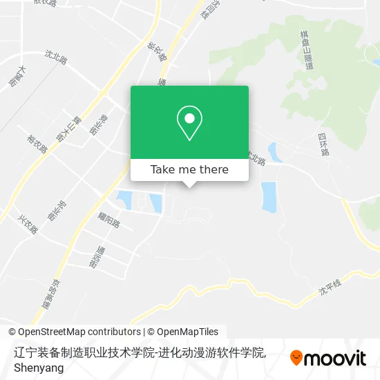辽宁装备制造职业技术学院-进化动漫游软件学院 map