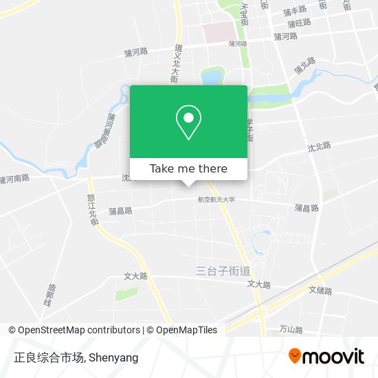 正良综合市场 map