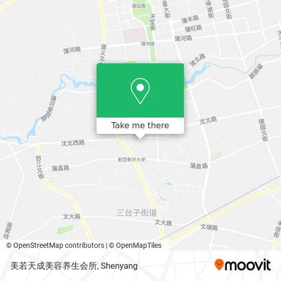 美若天成美容养生会所 map