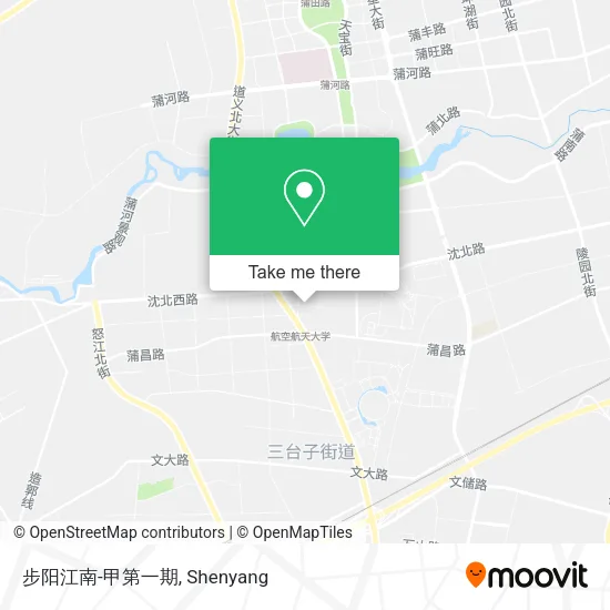 步阳江南-甲第一期 map