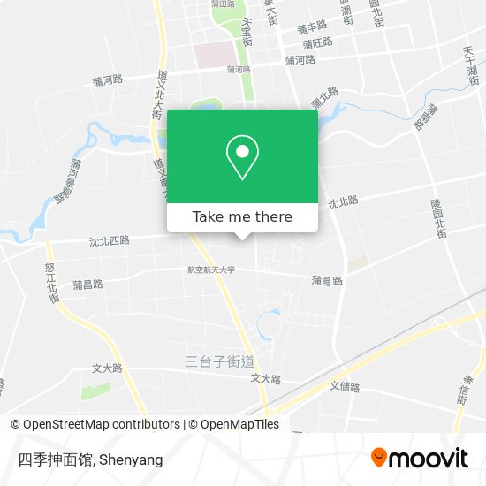 四季抻面馆 map