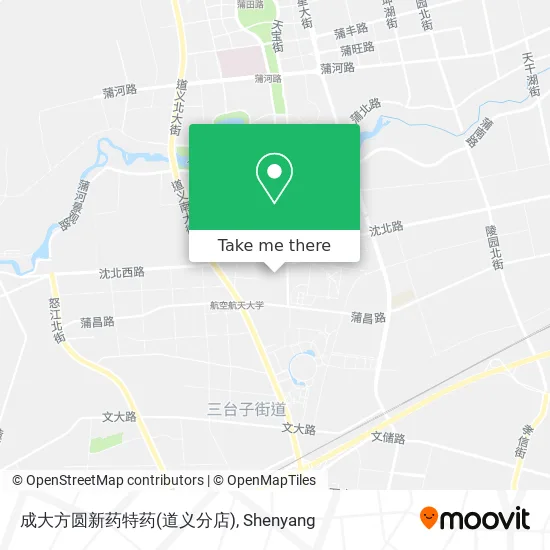 成大方圆新药特药(道义分店) map