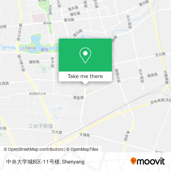 中央大学城B区-11号楼 map