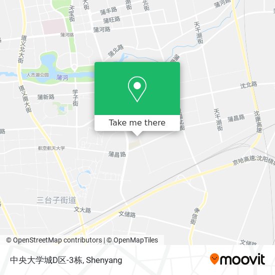 中央大学城D区-3栋 map
