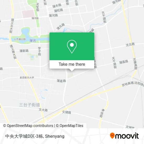 中央大学城D区-3栋 map