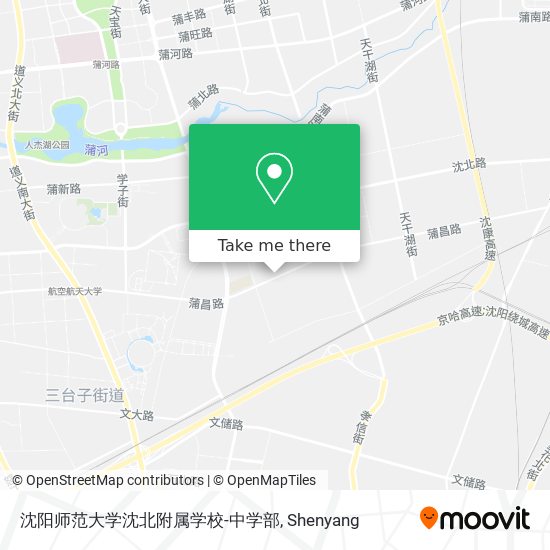 沈阳师范大学沈北附属学校-中学部 map