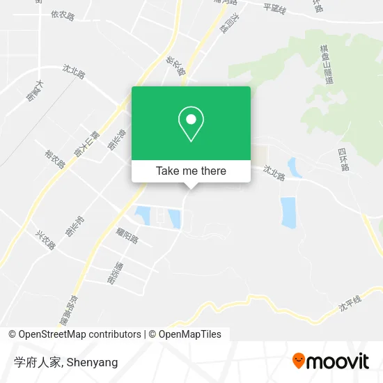 学府人家 map