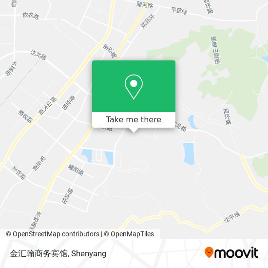 金汇翰商务宾馆 map