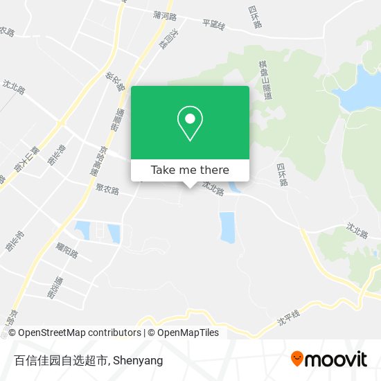 百信佳园自选超市 map