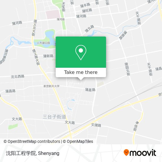 沈阳工程学院 map
