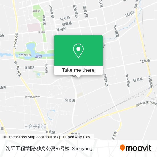 沈阳工程学院-独身公寓-6号楼 map