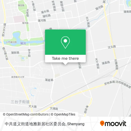 中共道义街道地雅新居社区委员会 map